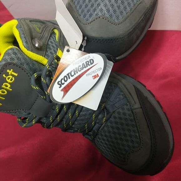 Propet WBA002M Woman's SZ 7W Peak Water Proof Lace up Hiking Gray/Lime Diabetic. - Picture 10 of 11